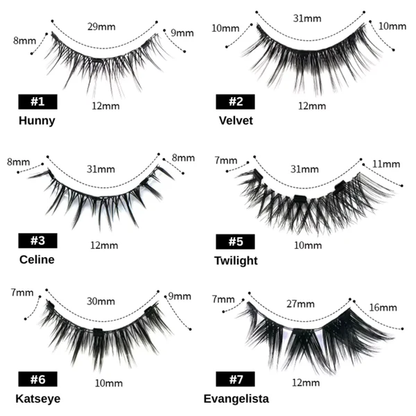 Zenith Magnetik Kirpik Seti